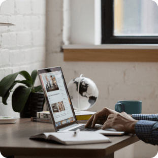 Just share a link to your website